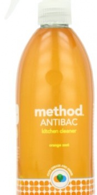 Method Antibacterial Kitchen Cleaning Spray, Orange Zest, 28 Ounce (Pack of 2) Method Antibacterial Kitchen Cleaning Spray, Orange Zest, 28 Ounce (Pack of 2)