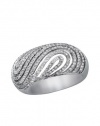 Effy Jewlery 14K White Gold Diamond Ring, .75 TCW Ring size 7