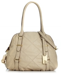 A classic carryall shows off a sweet side with this Style&co design that goes from deskside to dinner date in a wink. Golden hardware and belted accents add instant allure, while the well-organized interior keeps essentials easily at hand. A classic carryall shows off a sweet side with this Style&co design that goes from deskside to dinner date in a wink. Golden hardware and belted accents add instant allure, while the well-organized interior keeps essentials easily at hand.