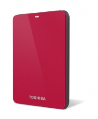 Toshiba Canvio 500 GB USB 3.0 Portable Hard Drive - HDTC605XR3A1 (Red) Toshiba Canvio 500 GB USB 3.0 Portable Hard Drive - HDTC605XR3A1 (Red)