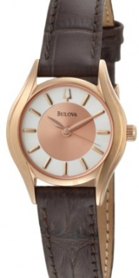 Bulova Women's 97L112 Silver White Dial Strap Watch Bulova Women's 97L112 Silver White Dial Strap Watch