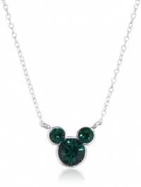 Disney Mickey Crystal Birthstone Pendant Necklaces