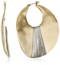 Kenneth Cole New York Large Gold-Tone Orbital Earrings Kenneth Cole New York Large Gold-Tone Orbital Earrings