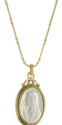 The Vatican Library Collection Holy Mother Pendant Necklace The Vatican Library Collection Holy Mother Pendant Necklace