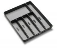 Madesmart 15.875 by 12.75 by 1.875-Inch Large Silverware Tray, Granite Madesmart 15.875 by 12.75 by 1.875-Inch Large Silverware Tray, Granite