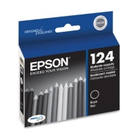 Epson T124120 DURABrite Ultra 124 Moderate-capacity Inkjet Cartridge -Black Epson T124120 DURABrite Ultra 124 Moderate-capacity Inkjet Cartridge -Black