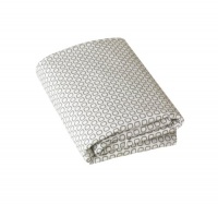 DwellStudio Baby Squares Fitted Crib Sheet, Dove Grey DwellStudio Baby Squares Fitted Crib Sheet, Dove Grey
