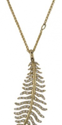 Mizuki 14k Diamond Quill Necklace On Adjustable Wheat Chain, 26 Mizuki 14k Diamond Quill Necklace On Adjustable Wheat Chain, 26