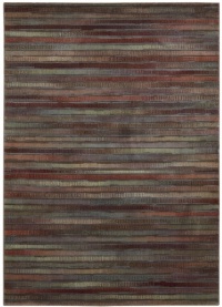 Nourison Interpretations Multicolor Stripe 7.9-Feet by 10.1-Feet Polyacrylic Area Rug Nourison Interpretations Multicolor Stripe 7.9-Feet by 10.1-Feet Polyacrylic Area Rug