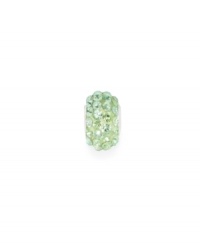 Sparkle power: Choose this green bead that shines with the addition of Swarovski Elements. Donatella is a playful collection of charm bracelets and necklaces that can be personalized to suit your style! Available exclusively at Macy's. Sparkle power: Choose this green bead that shines with the addition of Swarovski Elements. Donatella is a playful collection of charm bracelets and necklaces that can be personalized to suit your style! Available exclusively at Macy's.