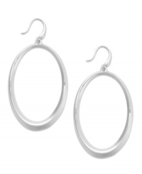 Perfectly polished. Incorporate Charter Club's smooth drop earrings into your look for an overall pulled-together effect. Crafted in silver tone mixed metal. Approximate drop: 2-4/10 inches. Perfectly polished. Incorporate Charter Club's smooth drop earrings into your look for an overall pulled-together effect. Crafted in silver tone mixed metal. Approximate drop: 2-4/10 inches.