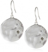 Kenneth Cole New York Worn Circle Drop Earrings