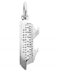 Commemorate the perfect trip. Rembrandt's intricate cruise ship charm is crafted from sterling silver and will make the perfect addition to your favorite charm bracelet or necklace. Approximate drop: 1 inch. Commemorate the perfect trip. Rembrandt's intricate cruise ship charm is crafted from sterling silver and will make the perfect addition to your favorite charm bracelet or necklace. Approximate drop: 1 inch.