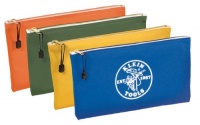 Klein Tools 5140 Canvas Zipper Bags, 4-Pack