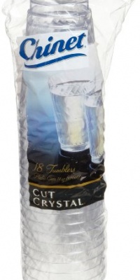 Chinet Cut Crystal Tumblers (14-Ounce), 108-Count Tumblers Chinet Cut Crystal Tumblers (14-Ounce), 108-Count Tumblers