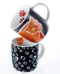 Marcelo Rosenbaum, a well-known architect and designer from Sao Paulo, designs colorful and whimsical tabletop ceramics that reference personal memories and cultural roots. They are both a charming addition to the home and a useful item. This fun set of 2 coffee mugs feature Brazilian fauna designs, crafted from dishwasher-safe ceramic. Discover Brasil. The bold colors. The exotic scents. The sensual textures. The natural sensations. Only at Macy's. Marcelo Rosenbaum, a well-known architect and designer from Sao Paulo, designs colorful and whimsical tabletop ceramics that reference personal memories and cultural roots. They are both a charming addition to the home and a useful item. This fun set of 2 coffee mugs feature Brazilian fauna designs, crafted from dishwasher-safe ceramic. Discover Brasil. The bold colors. The exotic scents. The sensual textures. The natural sensations. Only at Macy's.