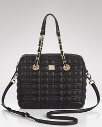 This stunning shoulder bag from kate spade new york marries day-right practicality with beautiful quilted leather. It's pure glamor that's also effortless for everyday. This stunning shoulder bag from kate spade new york marries day-right practicality with beautiful quilted leather. It's pure glamor that's also effortless for everyday.