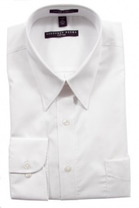 Geoffrey Beene Fitted Dress Shirt White (Point Collar) Geoffrey Beene Fitted Dress Shirt White (Point Collar)