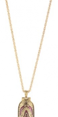 The Vatican Library Collection Elegant Hidden Cross Locket Necklace The Vatican Library Collection Elegant Hidden Cross Locket Necklace