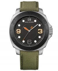 Rugged versatility makes this sport watch from Hugo Boss a wise choice for the adventurous man. Rugged versatility makes this sport watch from Hugo Boss a wise choice for the adventurous man.