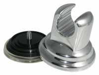 LDR 520 2433C 2-In-1 Permanent or Suction Showerhead Wall Mount, Chrome LDR 520 2433C 2-In-1 Permanent or Suction Showerhead Wall Mount, Chrome