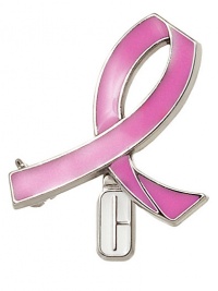 In support of Breast Cancer Awareness Month and in commemorative memory of Evelyn Lauder's legacy, Clinique has created the Clinique Courage Pin: a limited-edition pink ribbon pin with a white Clinique C charm hanging from the center. Clinique will donate $2 from every sale of this limited-edition Courage Pin to The Breast Cancer Research Foundation® while supplies last. Made in China. In support of Breast Cancer Awareness Month and in commemorative memory of Evelyn Lauder's legacy, Clinique has created the Clinique Courage Pin: a limited-edition pink ribbon pin with a white Clinique C charm hanging from the center. Clinique will donate $2 from every sale of this limited-edition Courage Pin to The Breast Cancer Research Foundation® while supplies last. Made in China.