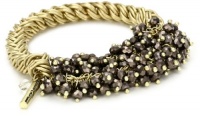 Kenneth Cole New York Urban Mesh Hematite Cherry Bead Half Stretch Bracelet Kenneth Cole New York Urban Mesh Hematite Cherry Bead Half Stretch Bracelet