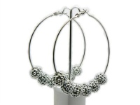 New Basketball Wives POParazzi Inspired Earrings Ier2001 Silver 80mm New Basketball Wives POParazzi Inspired Earrings Ier2001 Silver 80mm