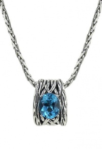 Effy Jewlery Balissima Lagoon Blue Topaz Pendant, 5.70 TCW Effy Jewlery Balissima Lagoon Blue Topaz Pendant, 5.70 TCW