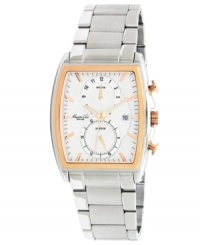 A sophisticated design brings incomparable style with this timepiece by Kenneth Cole New York. A sophisticated design brings incomparable style with this timepiece by Kenneth Cole New York.