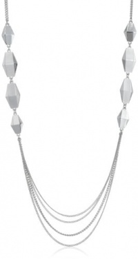 Kenneth Cole New York Urban Sea Glass Geometric Bead Long Multi-Chain Necklace Kenneth Cole New York Urban Sea Glass Geometric Bead Long Multi-Chain Necklace