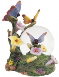 Snow Globe Butterfly Collection Desk Figurine Decoration Snow Globe Butterfly Collection Desk Figurine Decoration