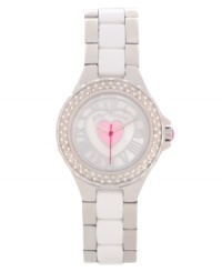 Show your love with this darling timepiece from the always delightful Betsey Johnson. Show your love with this darling timepiece from the always delightful Betsey Johnson.