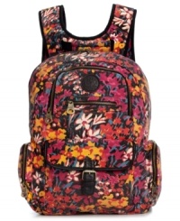 Before you ship out, be sure to stow your stuff in this travel-ready backpack from Roxy. Ultra-roomy with plenty of pockets, it's ideal for any excursion. Before you ship out, be sure to stow your stuff in this travel-ready backpack from Roxy. Ultra-roomy with plenty of pockets, it's ideal for any excursion.
