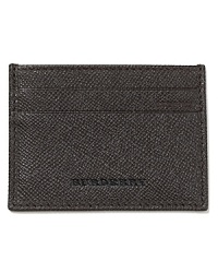 In textured leather, this classic Burberry card case houses the essential cards you use the most. Stow it in an easily accessible pocket for sharp style on the go. In textured leather, this classic Burberry card case houses the essential cards you use the most. Stow it in an easily accessible pocket for sharp style on the go.