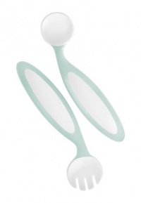 Boon Benders Adaptable Utensils, Blue/White Boon Benders Adaptable Utensils, Blue/White