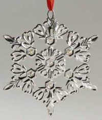 Lenox Snow Majesty Snowflake, Christmas Ornament Lenox Snow Majesty Snowflake, Christmas Ornament