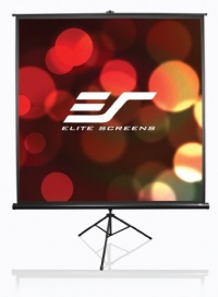 Elite Screens T60UWH Tripod Portable Projection Screen (60 inch Diag. 16:9 Viewable 29 H X 50 W Black Casing) Elite Screens T60UWH Tripod Portable Projection Screen (60 inch Diag. 16:9 Viewable 29 H X 50 W Black Casing)
