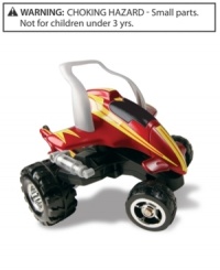 Take RC racing to the next level with the Street Savage Stunt Car! Easy maneuvering and a powerful remote control lets you perform spins, jumps, wheelies and other extreme stunts. The sleek graphics and rugged wheels give the Street Savage an ultimate stunt car look that kids love! Take RC racing to the next level with the Street Savage Stunt Car! Easy maneuvering and a powerful remote control lets you perform spins, jumps, wheelies and other extreme stunts. The sleek graphics and rugged wheels give the Street Savage an ultimate stunt car look that kids love!