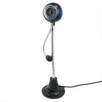 HDE Blue USB Webcam on Flexible Neck w/ Mic HDE Blue USB Webcam on Flexible Neck w/ Mic