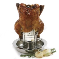 Norpro Stainless Steel Vertical Roaster, With Infuser Norpro Stainless Steel Vertical Roaster, With Infuser