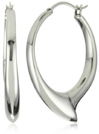 Elizabeth and James Thorns Sterling Silver Small Hoop Earrings