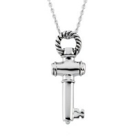 Sterling Silver The Covenant Key With Ss Chain The Covenant Key(Father/Mentor) With Chain Sterling Silver The Covenant Key With Ss Chain The Covenant Key(Father/Mentor) With Chain