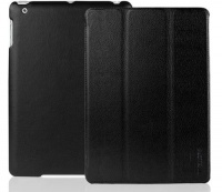 INVELLOP BLACK Leatherette Case Cover for iPad mini (Built-in magnet for sleep/wake feature) Model #'s MD531LL/A MD528LL/A and MD540LL/A INVELLOP BLACK Leatherette Case Cover for iPad mini (Built-in magnet for sleep/wake feature) Model #'s MD531LL/A MD528LL/A and MD540LL/A