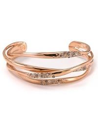 Simplify your bracelet stack with Alexis Bittar's Swarovski crystal-dusted cuff. With layered rose-gold rings, this planetary piece is all you need to lift a casual look. Simplify your bracelet stack with Alexis Bittar's Swarovski crystal-dusted cuff. With layered rose-gold rings, this planetary piece is all you need to lift a casual look.