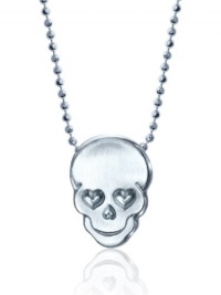 Alex Woo Little Rock Star Silver Skull Pendant Necklace Alex Woo Little Rock Star Silver Skull Pendant Necklace
