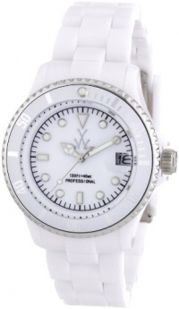 Toy Watch Men's FLS08WH Mini Plasteramic White Dial and Bracelet Watch Toy Watch Men's FLS08WH Mini Plasteramic White Dial and Bracelet Watch