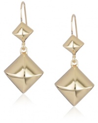Juicy Couture E-Gold Pyramid Stud Drops Earrings Juicy Couture E-Gold Pyramid Stud Drops Earrings