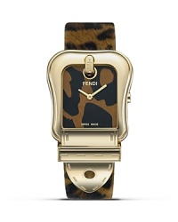 Fendi B. Fendi Yellow Gold Plated Stainless Steel Watch, 36mm x 30mm Fendi B. Fendi Yellow Gold Plated Stainless Steel Watch, 36mm x 30mm