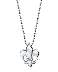 Lend looks a French kiss with this sterling silver pendant necklace from Alex Woo. If petite, it hints at your taste for striking accents. Lend looks a French kiss with this sterling silver pendant necklace from Alex Woo. If petite, it hints at your taste for striking accents.